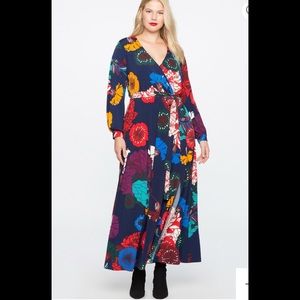 Polyester Eloquii Maxi Dress